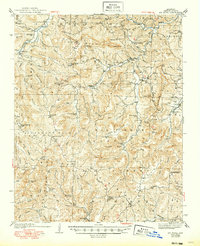 Download a high-resolution, GPS-compatible USGS topo map for Mt Judea, AR (1949 edition)