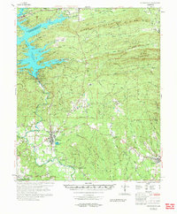 Download a high-resolution, GPS-compatible USGS topo map for Murfreesboro, AR (1973 edition)