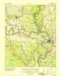 Download a high-resolution, GPS-compatible USGS topo map for Newport, AR (1937 edition)