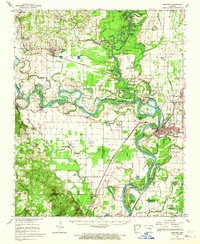 Download a high-resolution, GPS-compatible USGS topo map for Newport, AR (1967 edition)