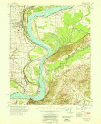 Download a high-resolution, GPS-compatible USGS topo map for Osceola, AR (1965 edition)