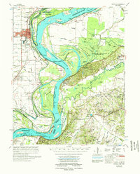 Download a high-resolution, GPS-compatible USGS topo map for Osceola, AR (1977 edition)