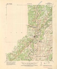 1934 Map of Powhatan