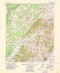 1960 Map of Rector, AR