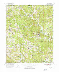 Download a high-resolution, GPS-compatible USGS topo map for Salem, AR (1976 edition)