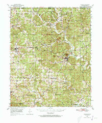 Download a high-resolution, GPS-compatible USGS topo map for Salem, AR (1973 edition)