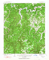 Download a high-resolution, GPS-compatible USGS topo map for Snowball, AR (1967 edition)