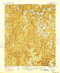 Download a high-resolution, GPS-compatible USGS topo map for Snowball, AR (1949 edition)