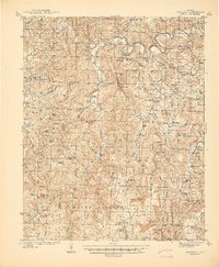 Download a high-resolution, GPS-compatible USGS topo map for Snowball, AR (1941 edition)