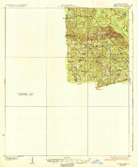 preview thumbnail of historical topo map of Strong, AR in 1937
