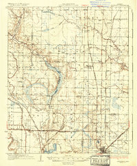 preview thumbnail of historical topo map of Stuttgart, AR in 1937
