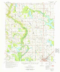 Download a high-resolution, GPS-compatible USGS topo map for Stuttgart, AR (1971 edition)