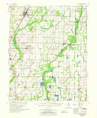 1967 Map of Tuckerman, AR