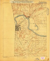 1887 Map of Van Buren