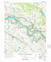 Download a high-resolution, GPS-compatible USGS topo map for Varner, AR (1978 edition)
