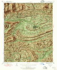 Download a high-resolution, GPS-compatible USGS topo map for Waldron, AR (1955 edition)