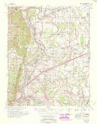Download a high-resolution, GPS-compatible USGS topo map for Whitmore, AR (1965 edition)