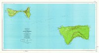 1963 Map of Manua Islands, 1965 Print