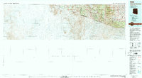 preview thumbnail of historical topo map of Santa Cruz County, AZ in 1994