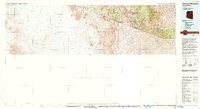 preview thumbnail of historical topo map of Santa Cruz County, AZ in 1994