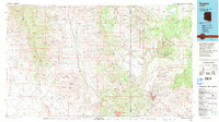 Download a high-resolution, GPS-compatible USGS topo map for Bagdad, AZ (1997 edition)