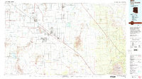 preview thumbnail of historical topo map of Casa Grande, AZ in 1994