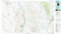 preview thumbnail of historical topo map of Mohave County, AZ in 1982