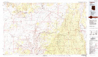 Download a high-resolution, GPS-compatible USGS topo map for Fredonia, AZ (1984 edition)