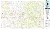 Download a high-resolution, GPS-compatible USGS topo map for Ganado, AZ (1984 edition)