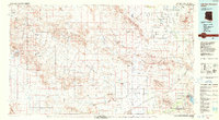 preview thumbnail of historical topo map of Yuma County, AZ in 1988