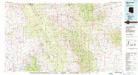 Download a high-resolution, GPS-compatible USGS topo map for Mammoth, AZ (1987 edition)