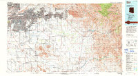 preview thumbnail of historical topo map of Mesa, AZ in 1994