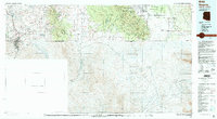 preview thumbnail of historical topo map of Nogales, AZ in 1994
