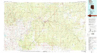 Download a high-resolution, GPS-compatible USGS topo map for Seneca, AZ (1993 edition)