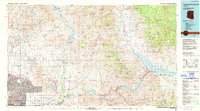 preview thumbnail of historical topo map of Maricopa County, AZ in 1994