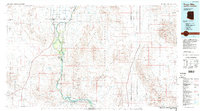 Download a high-resolution, GPS-compatible USGS topo map for Trigo Mts, AZ (1986 edition)