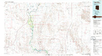 Download a high-resolution, GPS-compatible USGS topo map for Trigo Mts, AZ (1986 edition)