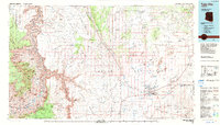 Download a high-resolution, GPS-compatible USGS topo map for Tuba City, AZ (1983 edition)