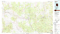 Download a high-resolution, GPS-compatible USGS topo map for Williams, AZ (1984 edition)