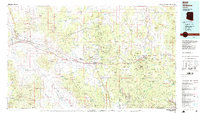 preview thumbnail of historical topo map of Williams, AZ in 1983