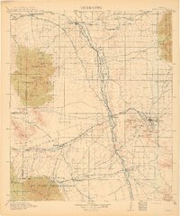 1915 Map of Benson
