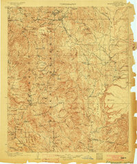 preview thumbnail of historical topo map of Yavapai County, AZ in 1903