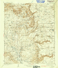 Download a high-resolution, GPS-compatible USGS topo map for Camp Verde, AZ (1936 edition)