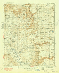 Download a high-resolution, GPS-compatible USGS topo map for Camp Verde, AZ (1949 edition)