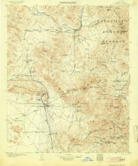 Download a high-resolution, GPS-compatible USGS topo map for Congress, AZ (1904 edition)