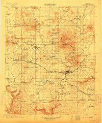1912 Map of Flagstaff