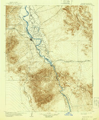 Download a high-resolution, GPS-compatible USGS topo map for Needles, AZ (1939 edition)