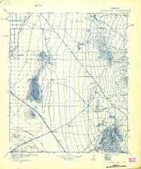 1934 Map of Newman Peak
