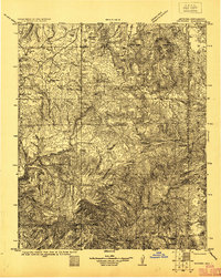 Download a high-resolution, GPS-compatible USGS topo map for Nutrioso, AZ (1922 edition)