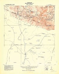 preview thumbnail of historical topo map of Santa Cruz County, AZ in 1943